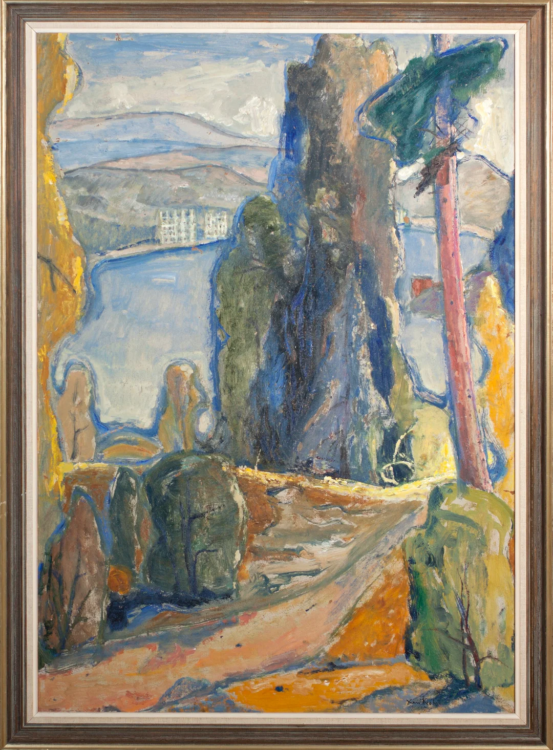 Krohn, Xan — Landskap — Kunst/Maleri — Blomqvist