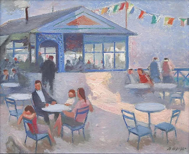 ALFRED OPISSO. Terrace.