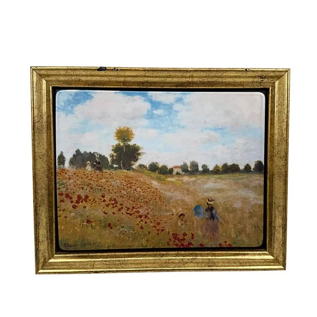 CLAUDE MONET. PORZELLAN SAMMELTELLER - BRADEX - LIMITIERUNG 734, 1998.