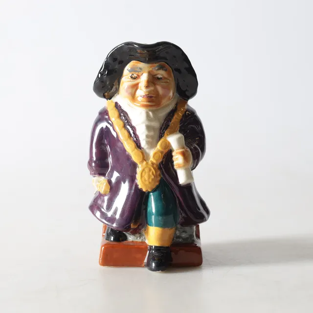 KRUS, keramik, s.k. "Toby Jug", Shorter & Son Ltd., Staffordshire, 1900-tal.