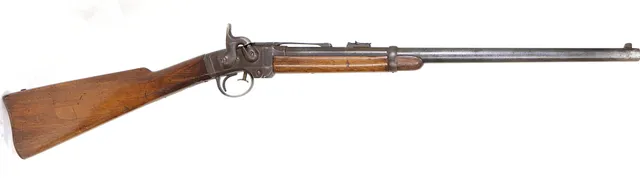 SLAGLÅSGEVÄR, modell Smith Carbine, kaliber .50, tillv.nr 2717.