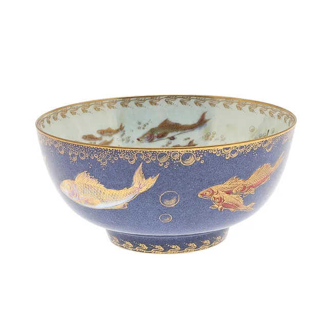 WEDGWOOD 'FISH' LUSTRE BOWL.