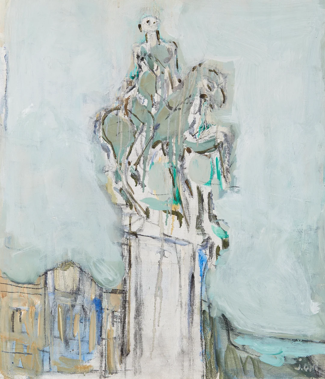 Nielsen, John David — Fra Slottsplassen, 2010 — Kunst/Maleri — Blomqvist