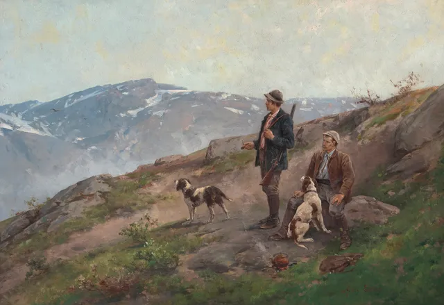 Ender, Axel — Jegere på fjellet
