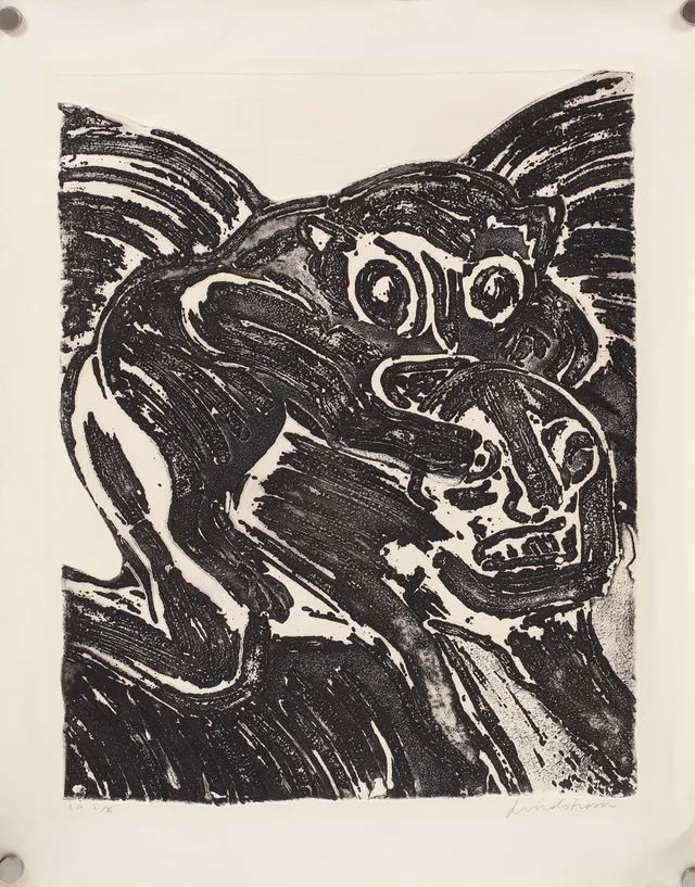 BENGT LINDSTRÖM. Carborundumtryck, signerad och numrerad E.A 1/10.