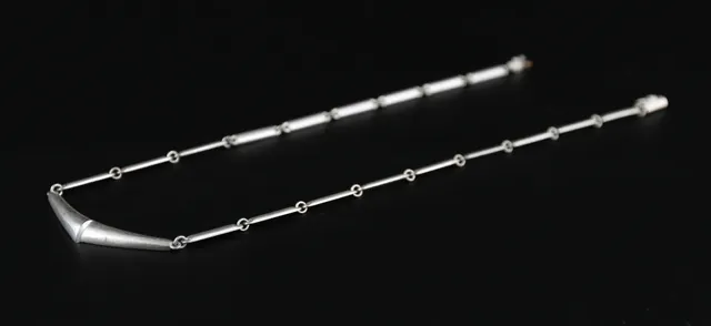 BJÖRN WECKSTRÖM. HALSBAND. Silver, "Lapponia". Finland.