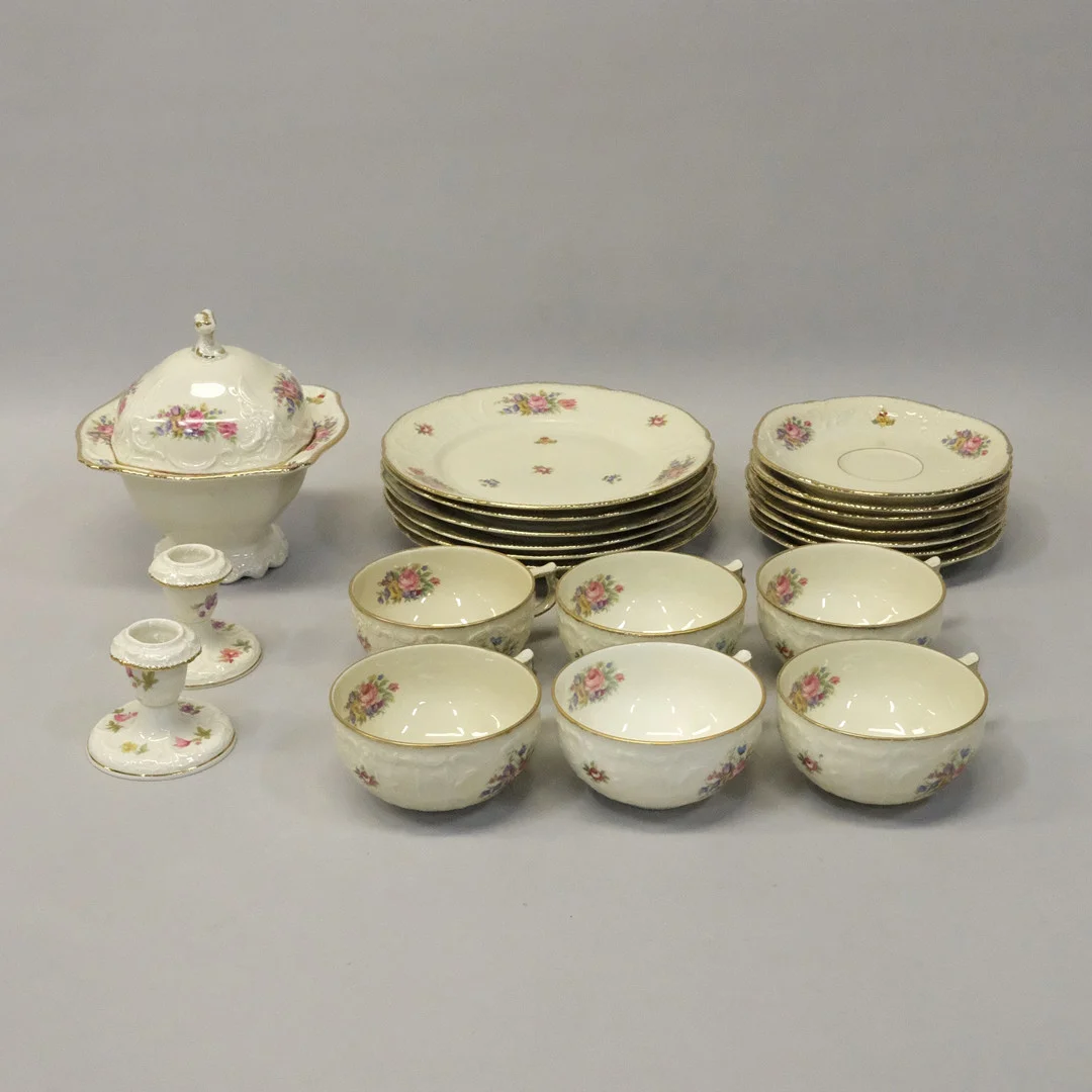 ROSENTHAL, KAFFERSERVISDELAR, SANSSOUCI, 22 DELAR. — European — Björnssons Auktionskammare
