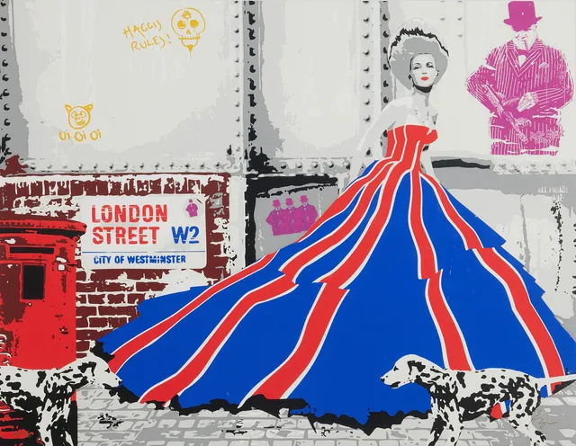 RICHARD RYAN (FÖDD 1974). "London by Ryan", 4 st, mapp bestående av: "Savile Row", "London Street", "London Victoria Station", "Parliament", signerade Ryan, 350 upplaga, silkscreen.