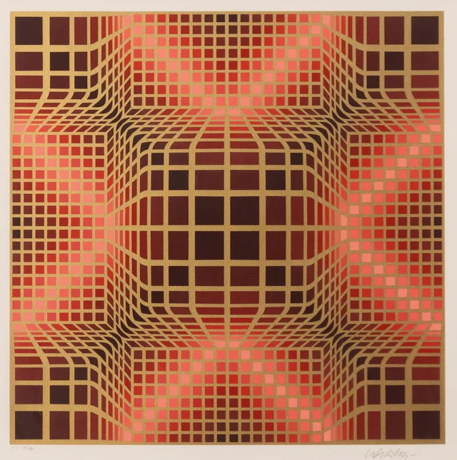 Victor Vasarely, "Yorosh".