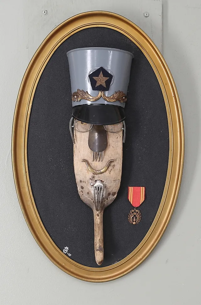 BENGT CRONA. Skulptur, signerad och daterad.