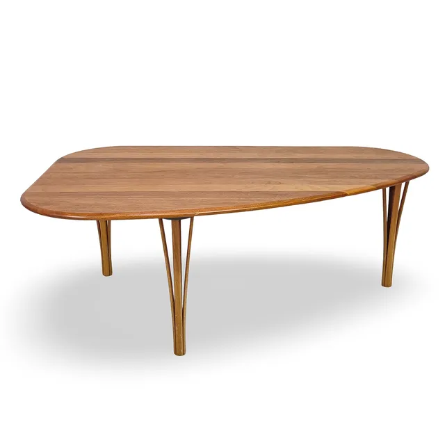 SOFFBORD, "Timeless", Haslev Möbelfabrik, Danmark, 1900-talets andra hälft, massiv teak.