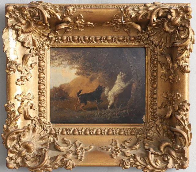 MARTIN THEODORE WARD (1799-1874). 'PUSS IN DANGER'.