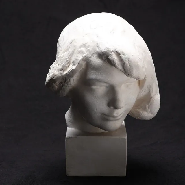 CARL ELDH. Skulptur, gips.