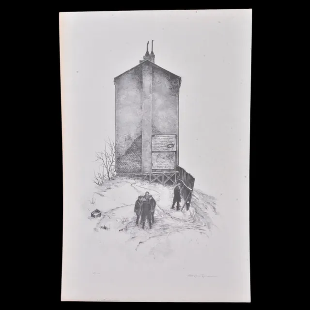BJÖRN JONSON. Litografier, 7.stycken.