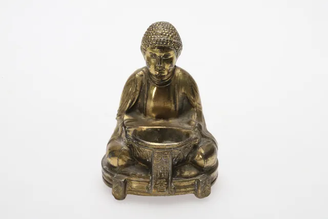 FIGURIN, Budda, metall, 1900-tal, Japan.