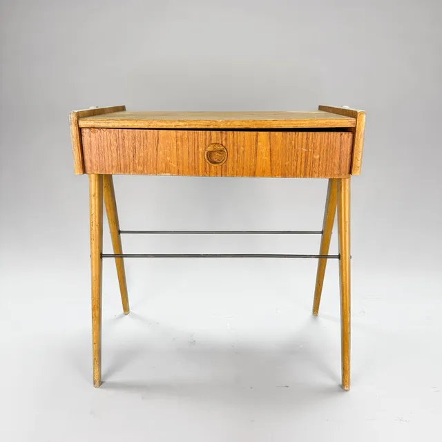 SÄNGBORD, teak, 1950 /1960 tal.