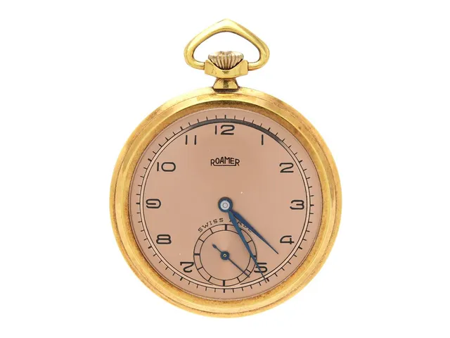 ROAMER, frackur, 44,5 mm, Boett nr. 8635 4, doublé (12 micron), ankargång, ca 1940.