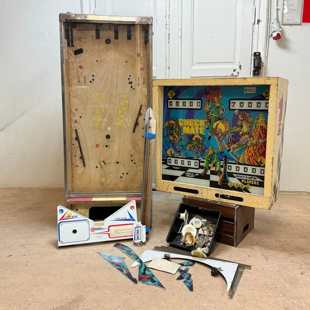FLIPPERSPEL, RECEL CHECK MATE, 1975, Spanien.