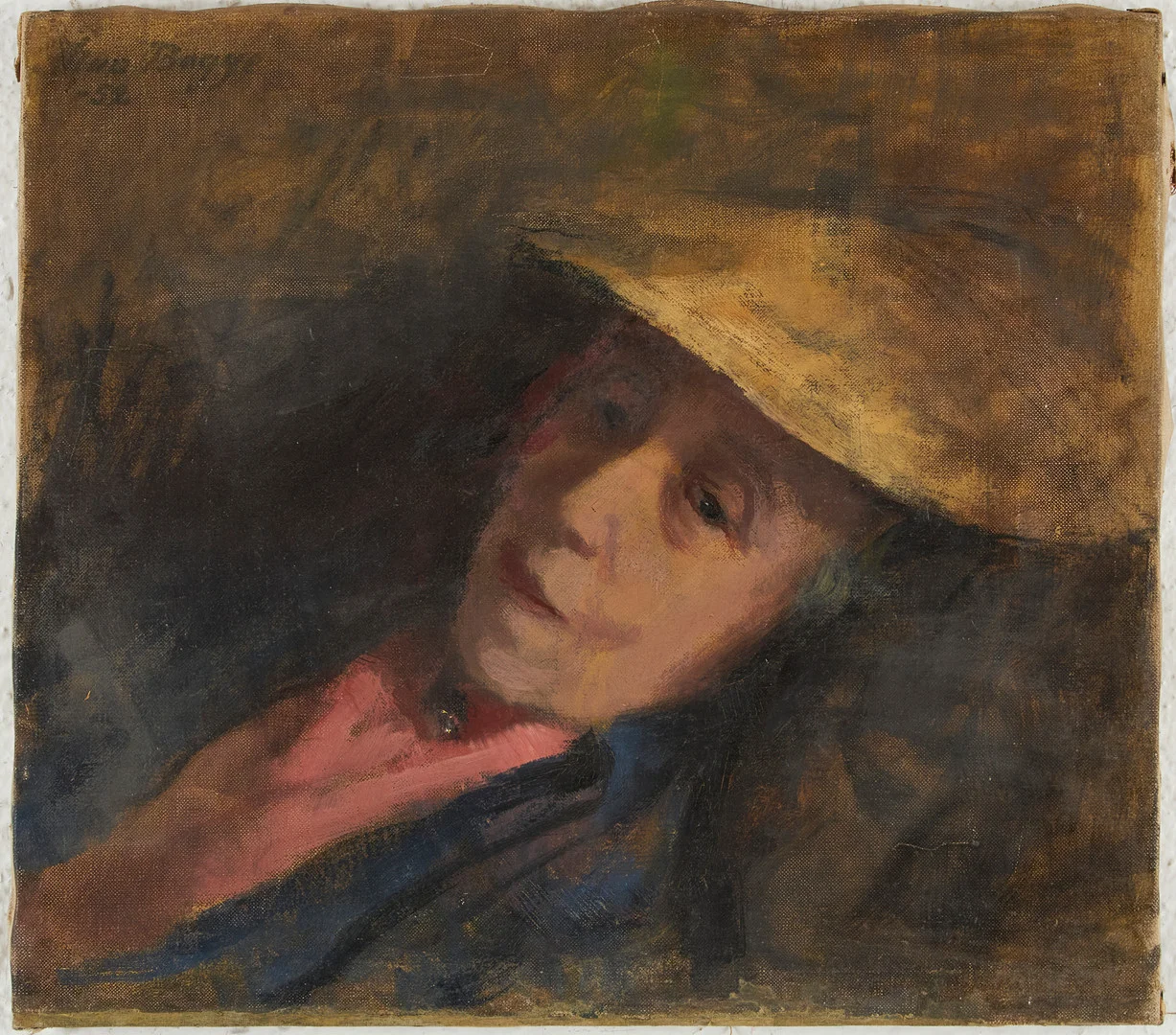 EVA BAGGE. "Siesta", olja på duk, signerad Eva Bagge, -52. — Paintings — Stockholms Auktionsverk Magasin 5