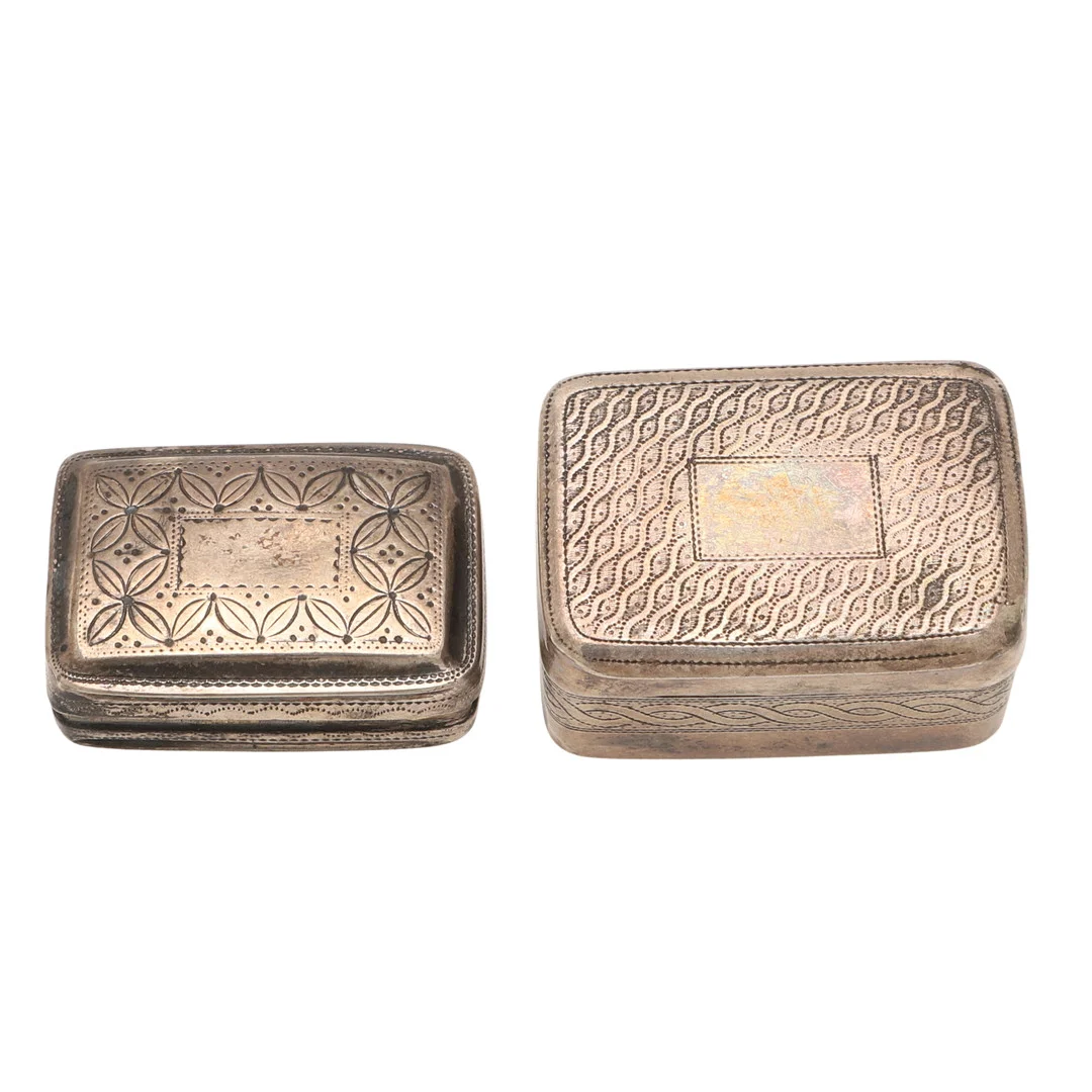 A GEORGE III SILVER NUTMEG GRATER. — Silver — Lawrences Auctioneers