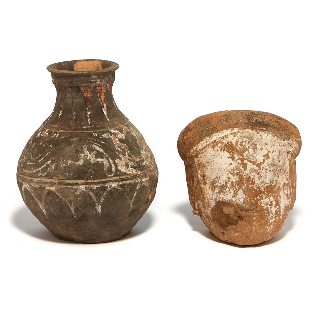 Hode og krukke — Hode og krukke — Gjenstand/Asiatiske gjenstander og porselen — Blomqvist