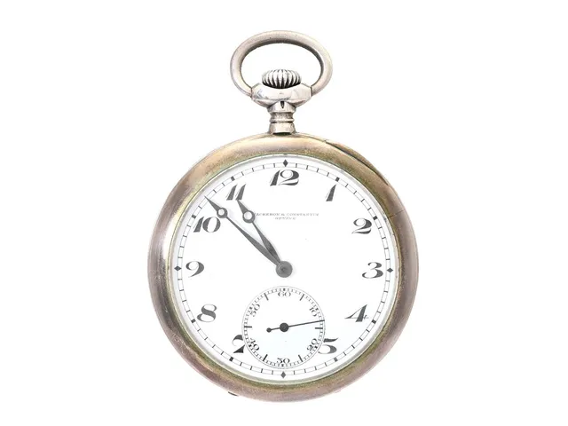 VACHERON & CONSTANTIN, Geneve, fickur, 50,5 mm, Serie nr. 384714, Boett nr. 238513, silver (0,900). ankargång, gravyr, ca 1919.