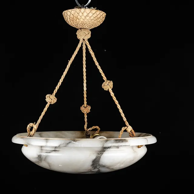 AMPEL, alabaster, 1930/40-tal.