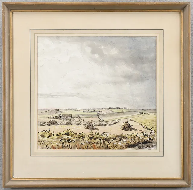 THEODOR JÖNSSON. Skånskt landskap.