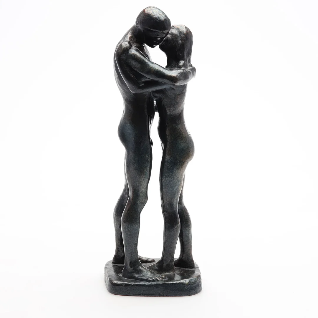 GUDMAR OLOVSON. SKULPTUR, "Les deux arbres" kallbrons signerad. — Sculptures & Bronzes — Höörs Auktionshall