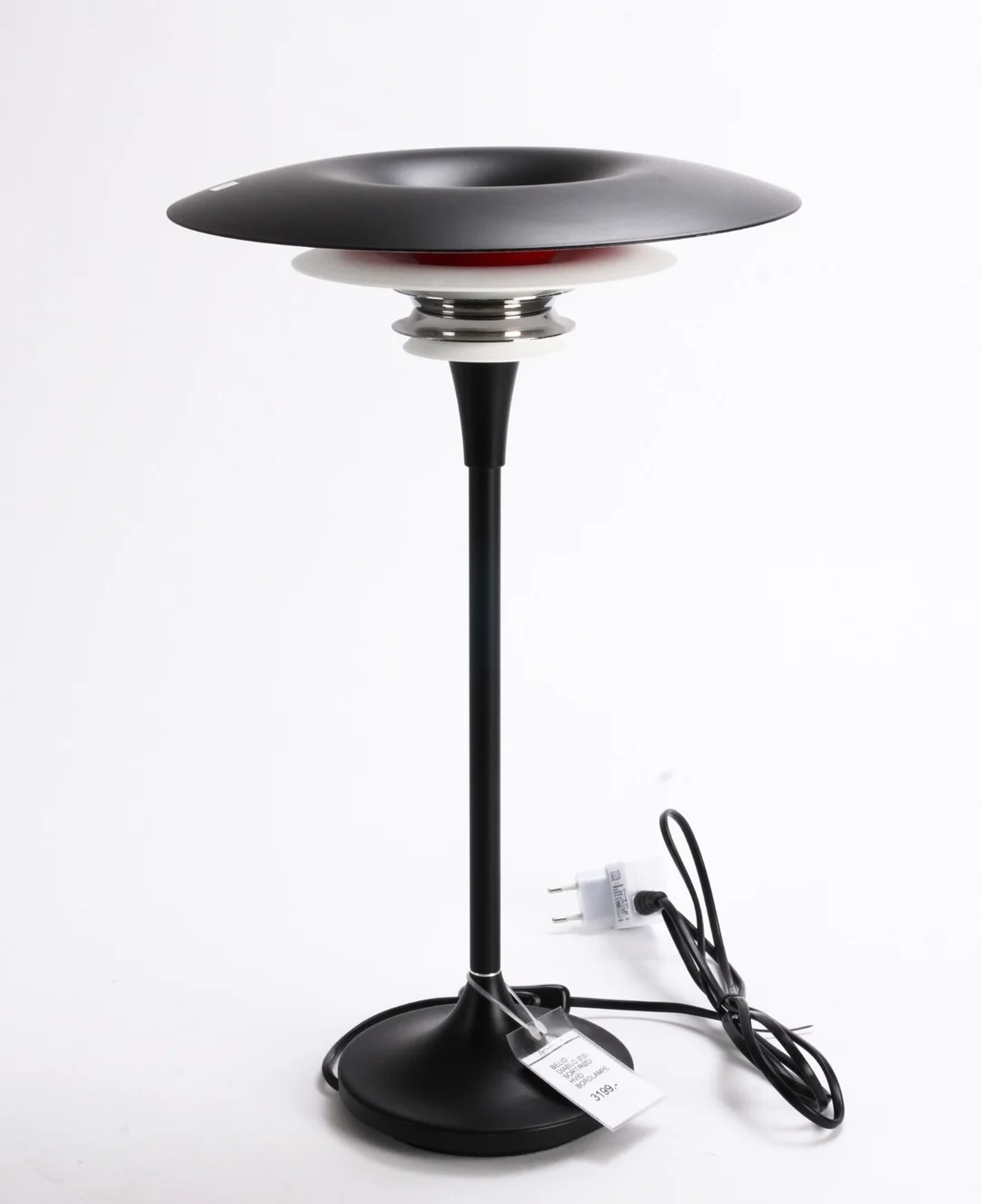 Joakim Fihn for Belid. Table lamp model Diablo, Ø 30 cm, black — Lamps and lighting/Table lamps — Lauritz