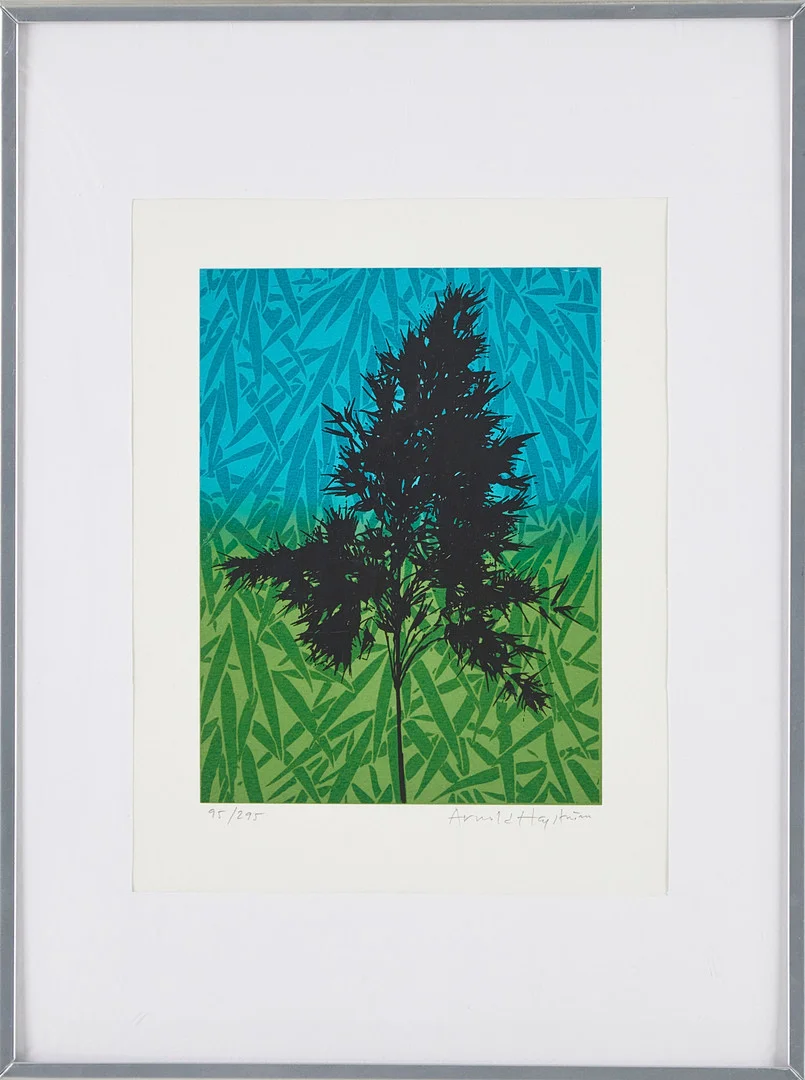 ARNOLD HAGSTRÖM (f. 1958) Gräs, färglitografi, signerad, numrerad 95/295. — Engravings & Prints — Stockholms Auktionsverk Magasin 5