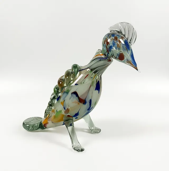 TURE BERGLUND. KARAFF, glas, Stockholm Glasbruk.