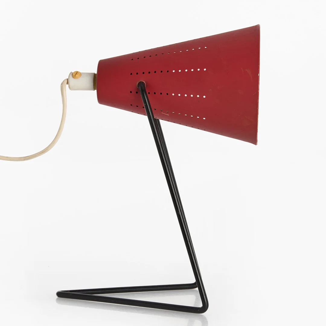 SVEND AAGE HOLM-SØRENSEN. Bordslampa, "B.790", metall, ASEA, 1900-talets mitt. — Table Lamps — Crafoord Auktioner Stockholm