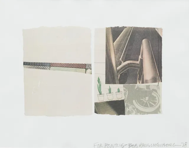 Robert Rauschenberg, Utan titel.