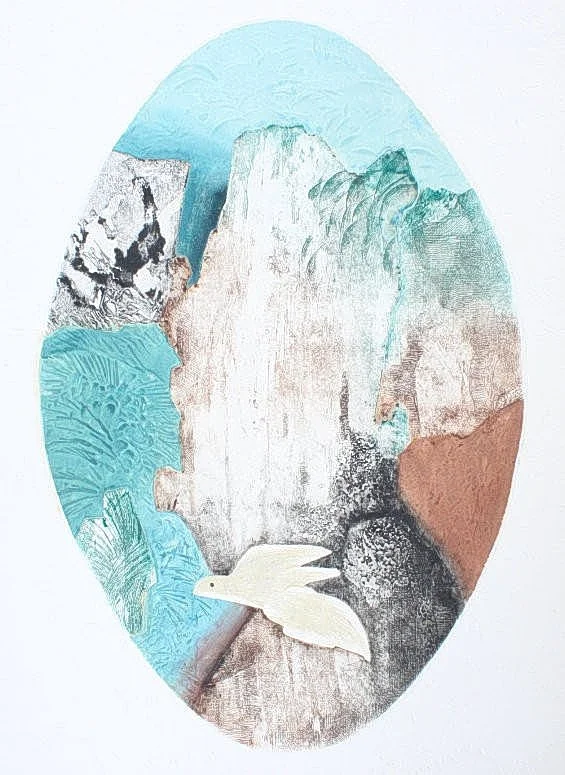 OSANNE NÈGRE (1934-2020). Lithografie, '' Ohne Titel '', signiert, limitiert 0/60. — Engravings & Prints — Stockholms Auktionsverk Düsseldorf/Neuss
