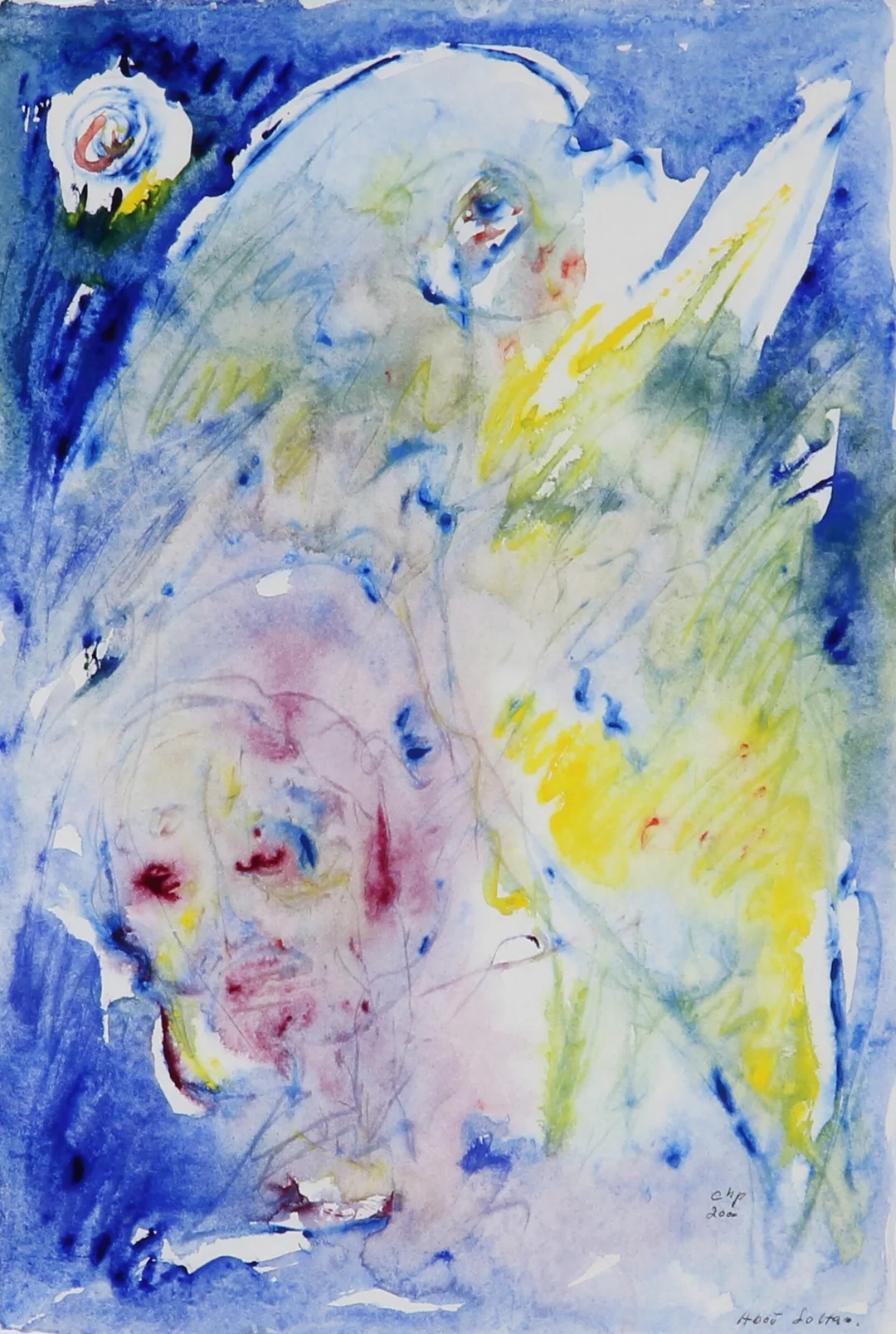 Carl Henning Pedersen. 'Abou Sultan', 2000 — Paintings and sculptures/Modern pictorial arts — Lauritz