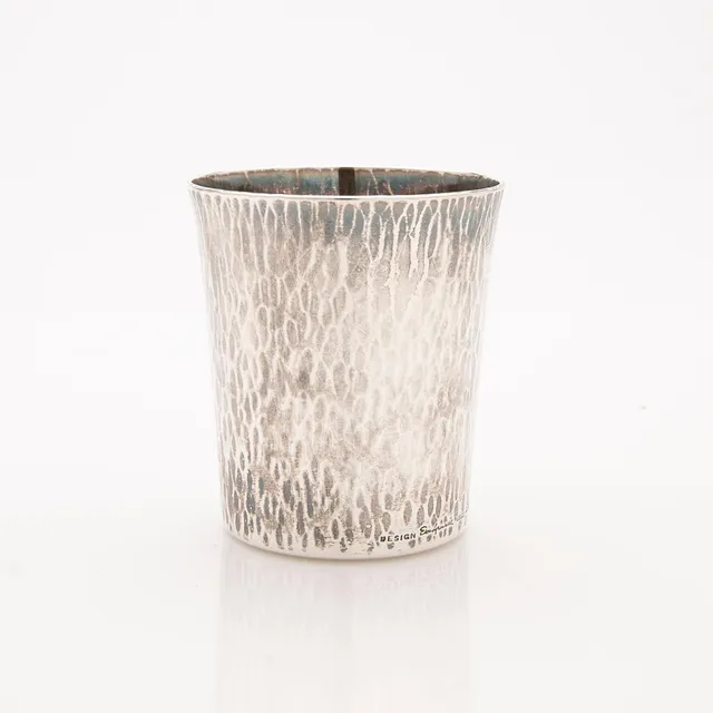 Elon Arenhill, bägare, sterling silver, Malmö, 1978.