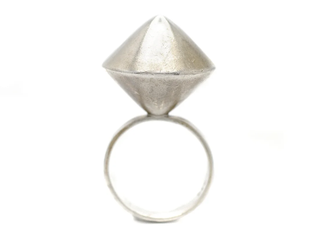 RING, silver, Alton Falköping 1967, stl 16,75 mm, vikt 9,8 g. — Smycken/Ring — Kaplans