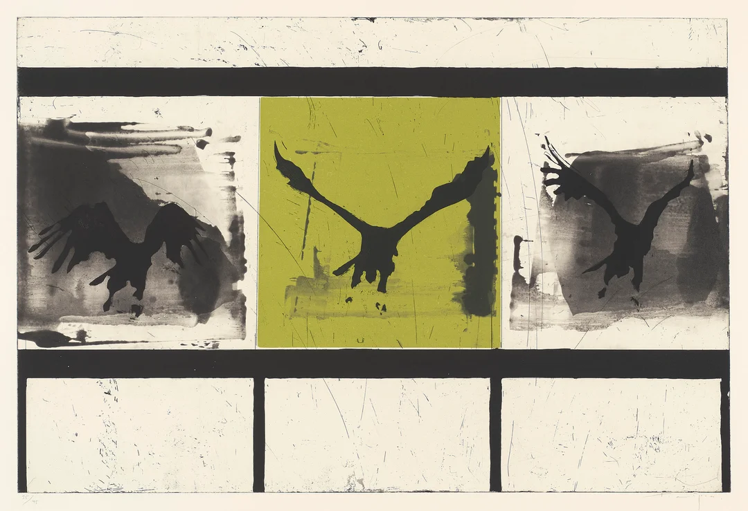 Nupen, Kjell — "Flygende" 2003 — Kunst/Grafikk — Blomqvist