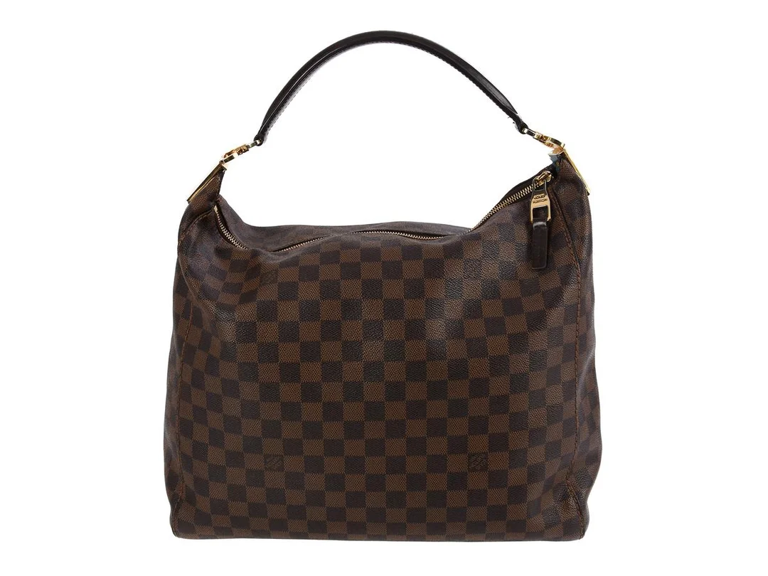 VÄSKA. LOUIS VUITTON, damier ebene, 36x32x11 cm, dustbag. — Accessoarer/Väskor — Kaplans
