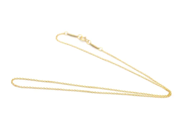 TIFFANY & CO, kedja, 18K guld, design Elsa Peretti, längd 40,5 cm, vikt 1,9 g.