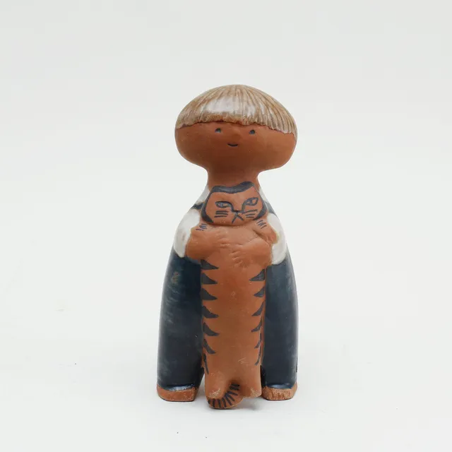 LISA LARSON. "Pelle", stengods, Gustavsberg.