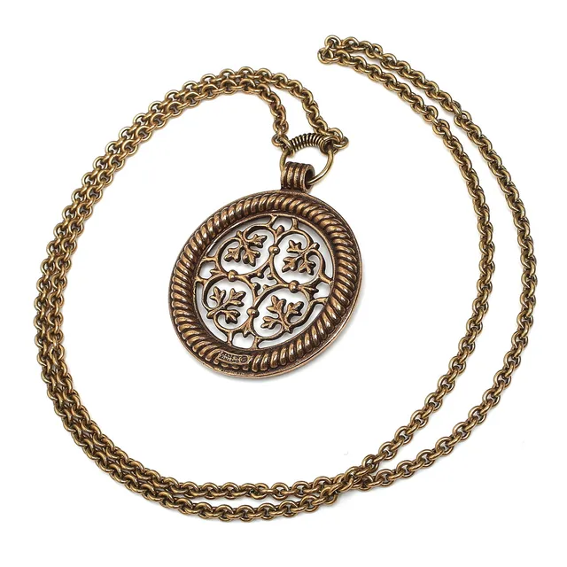 KALEVALA KORU. Hänge/kedja, brons.