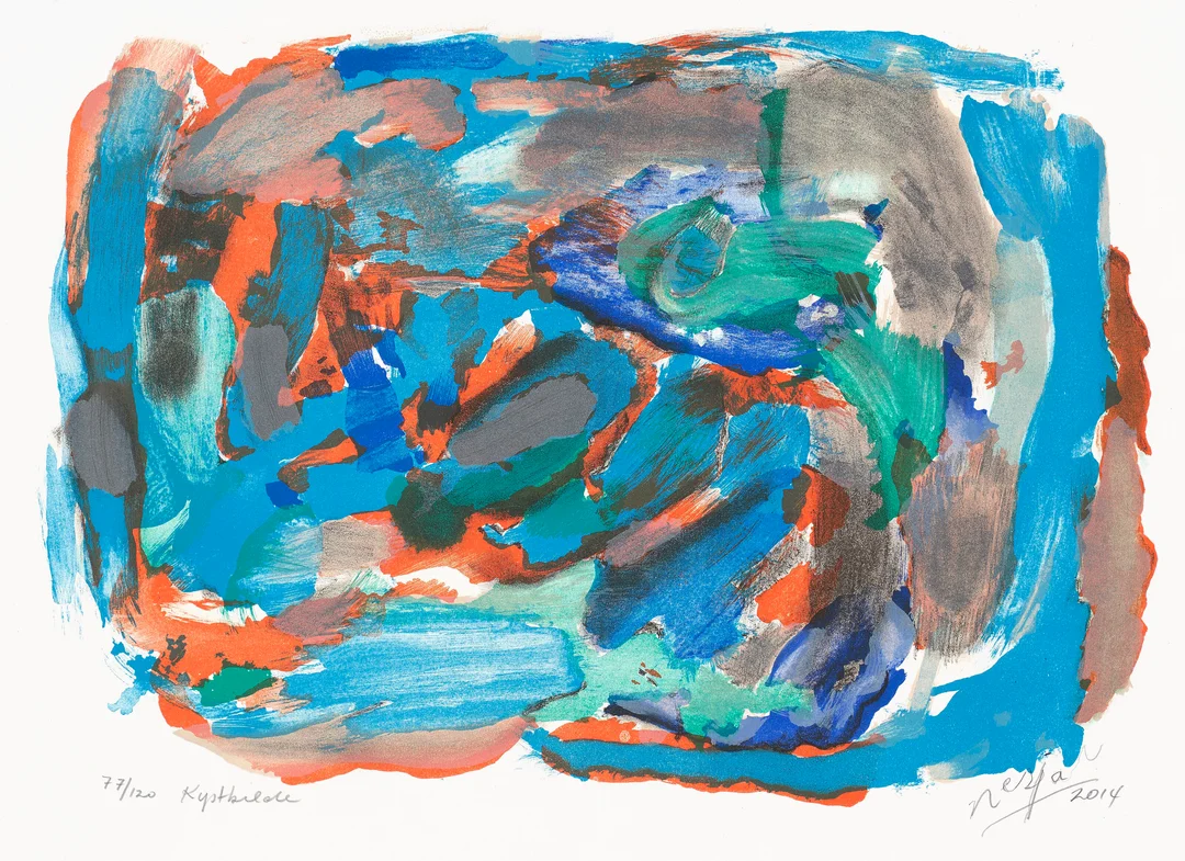 Nesjar, Carl — "Kystbilde" 2014 — Kunst/Grafikk — Blomqvist