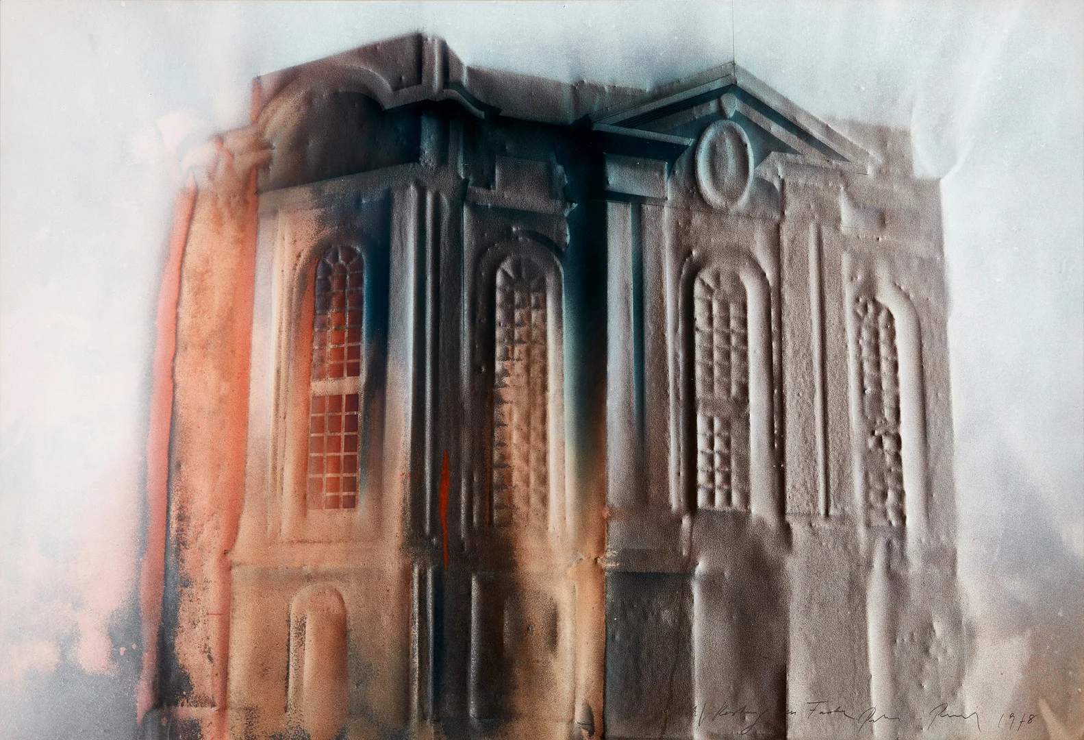 PETER PAUL (1943-2013). "Schönes rudiment" signerad och daterad 1978, Dresden gouache. — Paintings — Crafoord Auktioner Stockholm