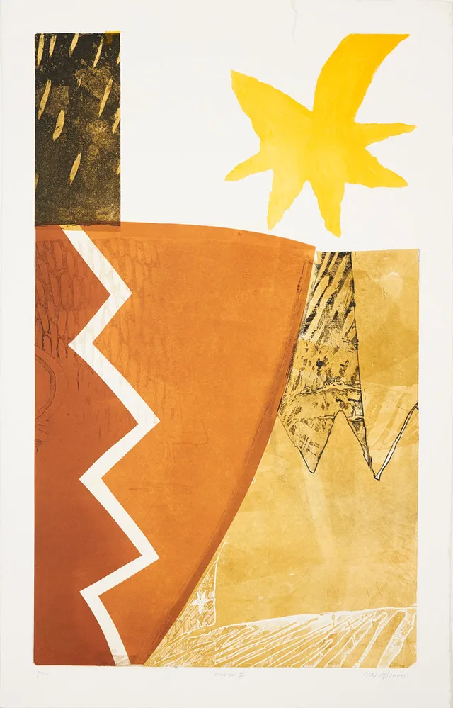 LARS RYLANDER (FÖDD 1945). "Eterisk IV", etsning, signerad och numrerad 3/20.