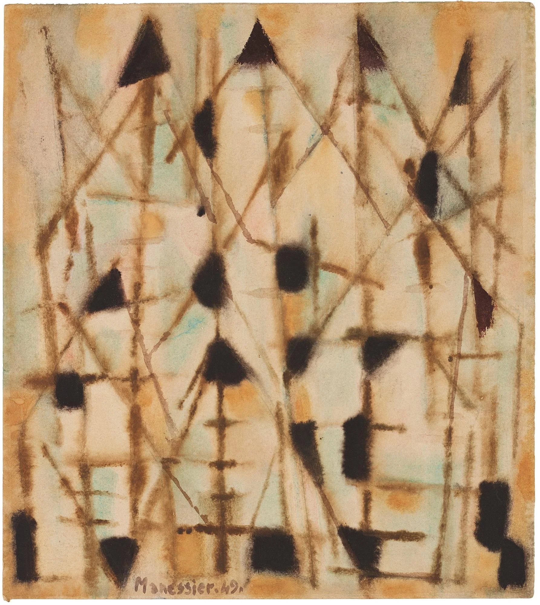 Alfred Manessier, "Matinal". — Bukowskis
