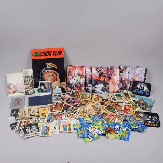 SAMLARBILDER, filmisar, popstjärnor, sportstjärnor mm, Elvis Presley mm.