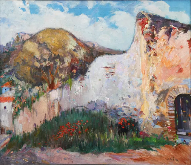 JOAQUIM MIR. “Baixada de la Vall”.