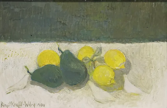 BIRGIT KRAFFT-WESTERBERG. "AVOCADO OCH CITRONER".